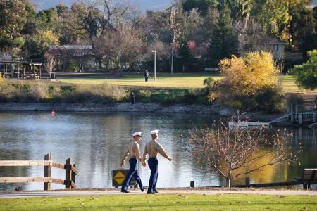 Scene from Almaden Lake Park